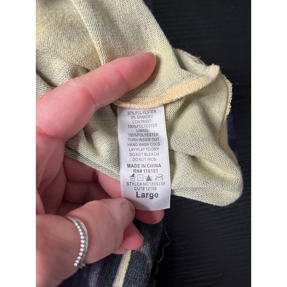 Bleu Vibrant Boho Fairycore Blouse - Picture 9 of 10